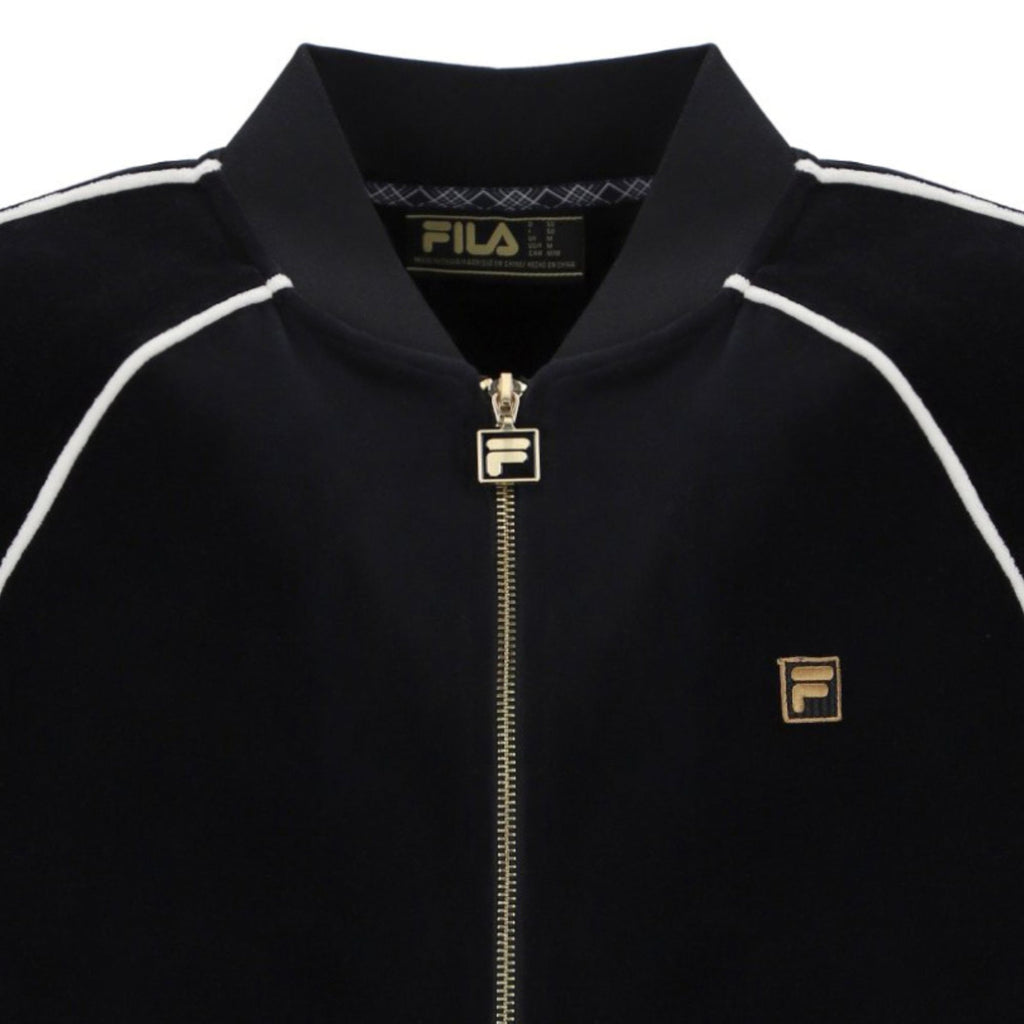 Fella Velour Jacket - Black