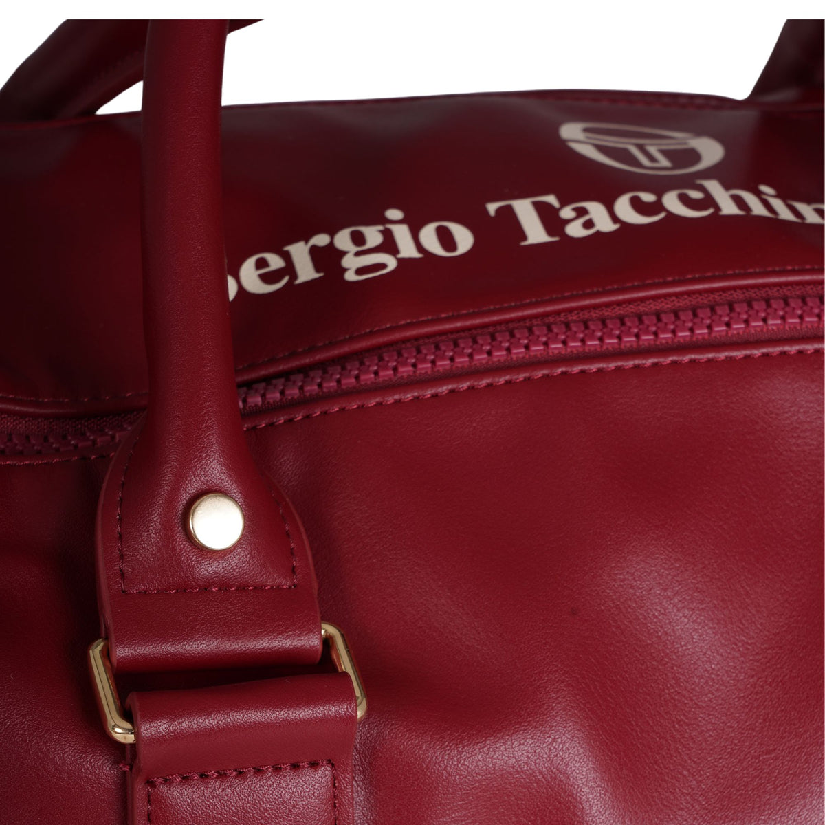 Sergio Tacchini x Stuarts x Stuarts Jorno Gym Holdall - Merlot/Buttercream