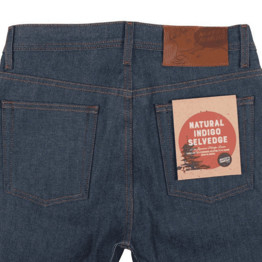 Weird Guy Natural Indigo Selvedge - Indigo