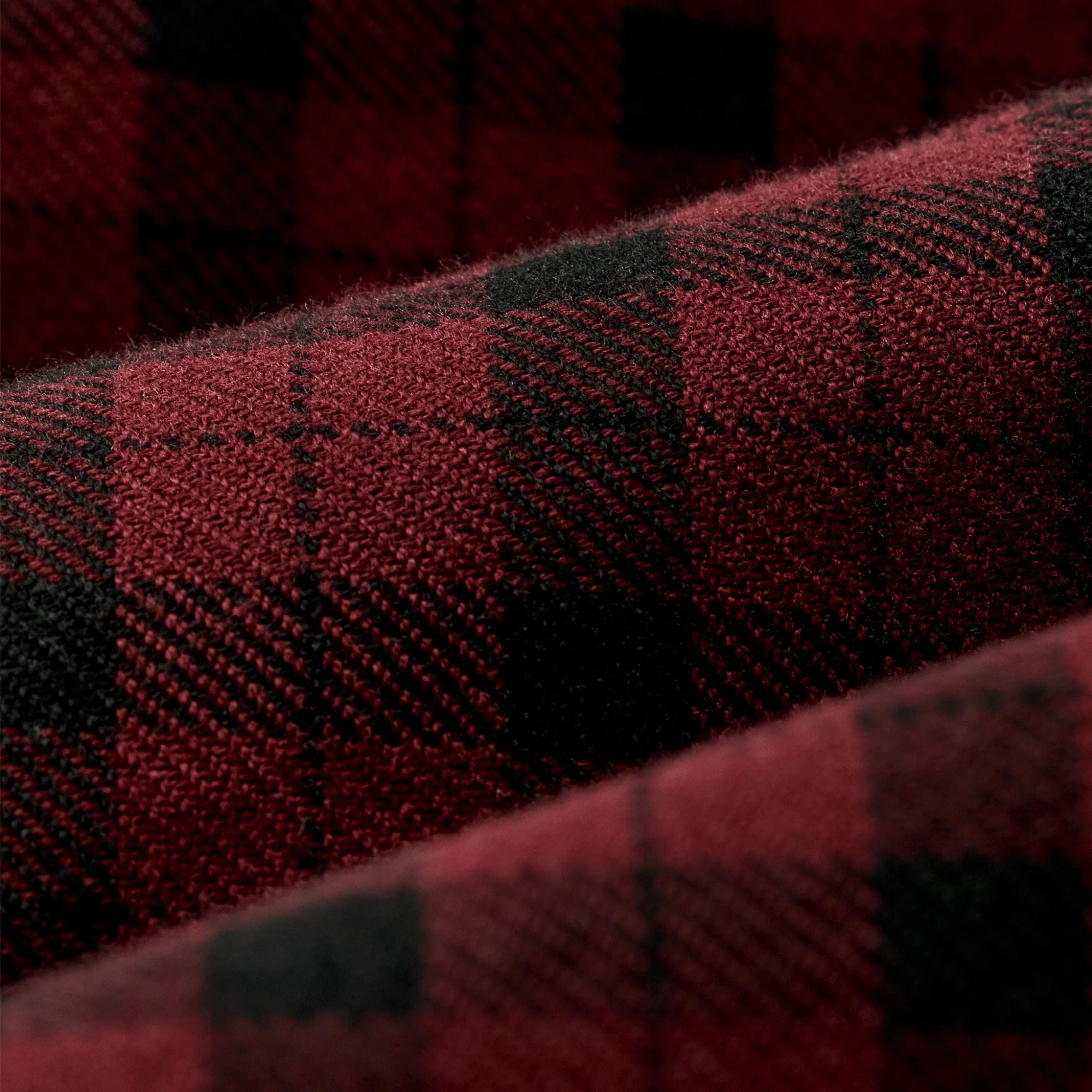 Filson Alaskan Guide Shirt - Port/Black Plaid