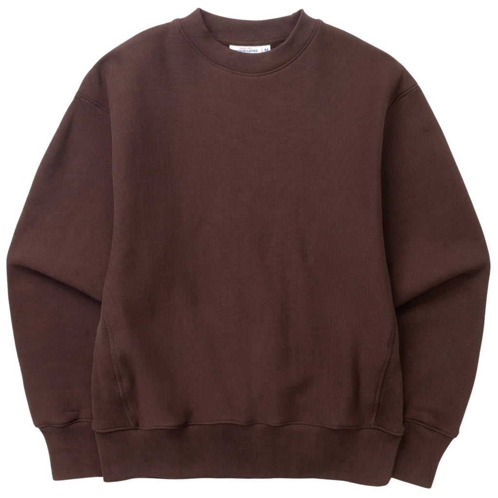 Power Goods Super Weight Crewneck - Coffee