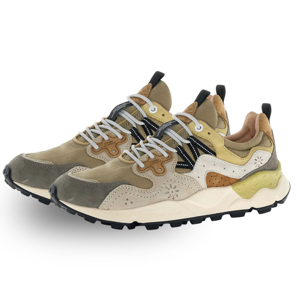 Flower Mountain Yamano 3 Man Suede/Nylon - Mud
