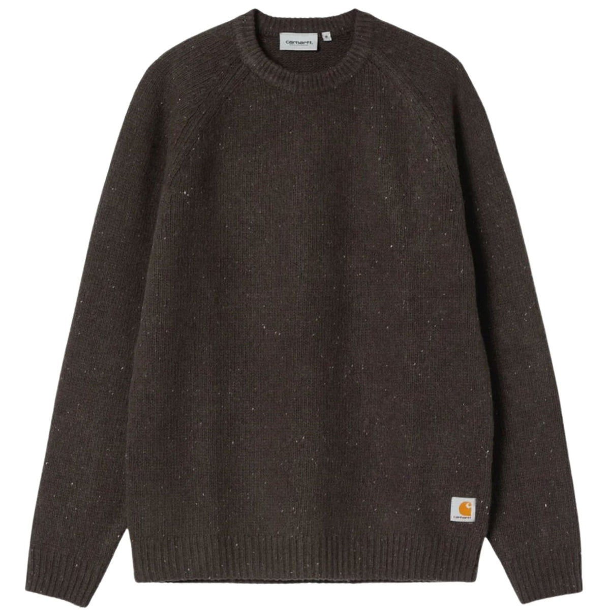 Carhartt WIP Anglistic Sweater - Speckled Tobacco
