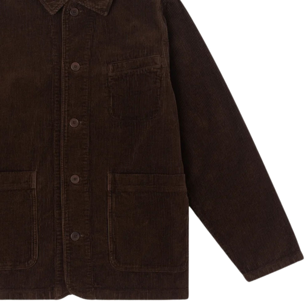 Kestin 8-Wale Organic Corduroy Huntly Jacket - Peat