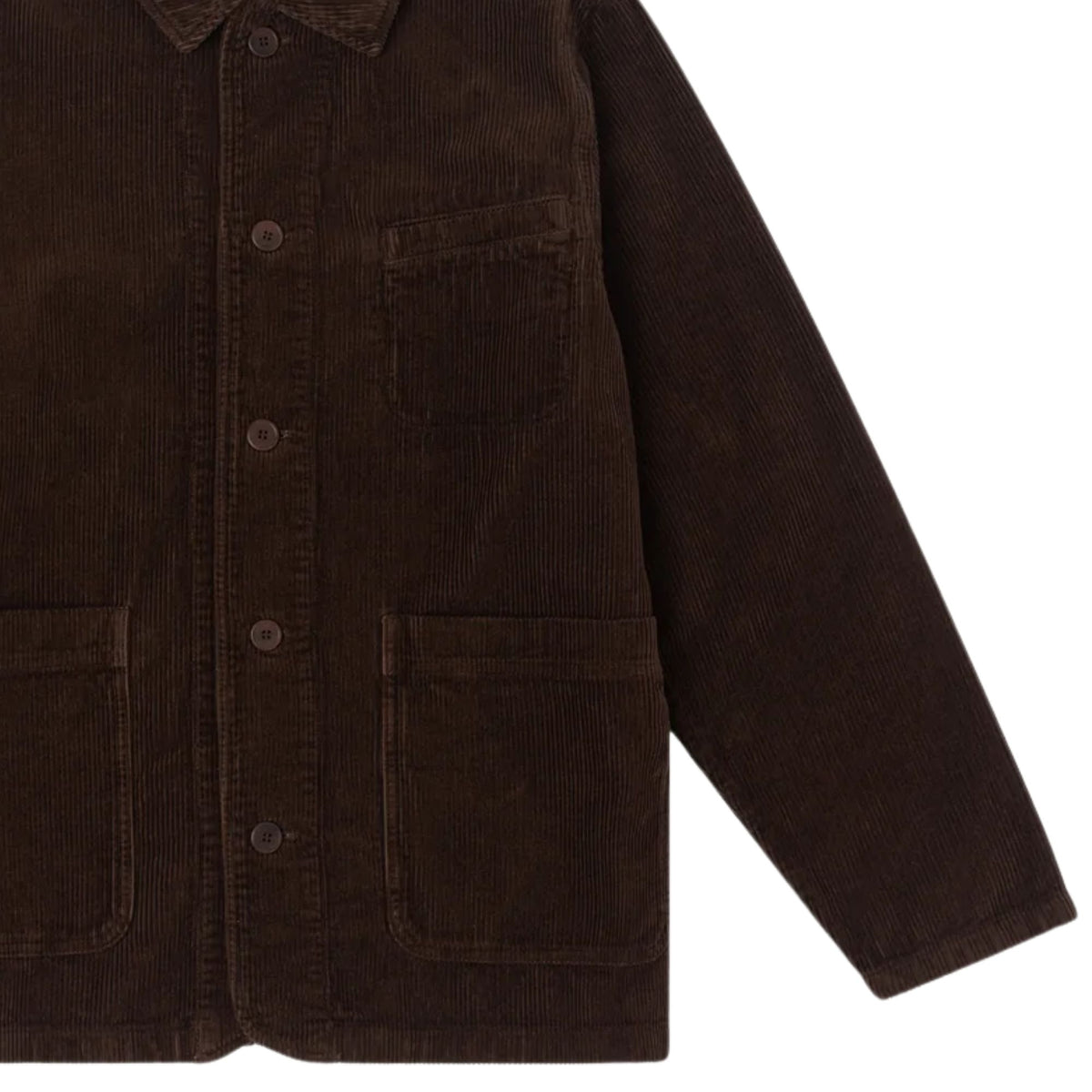 Kestin 8-Wale Organic Corduroy Huntly Jacket - Peat
