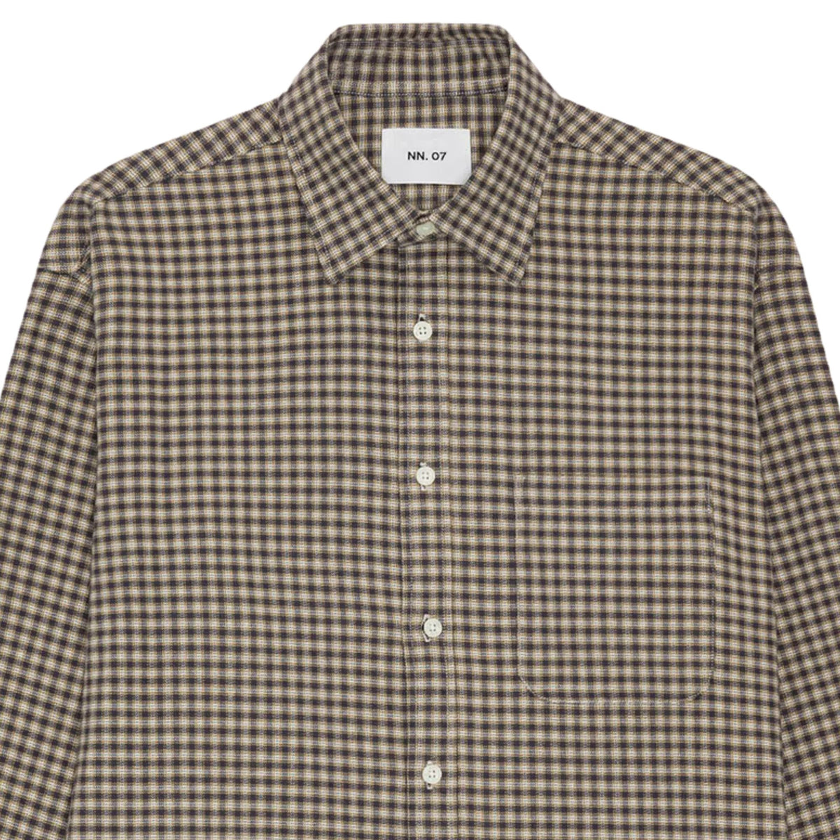 NN07 Deon Shirt - Sand Green