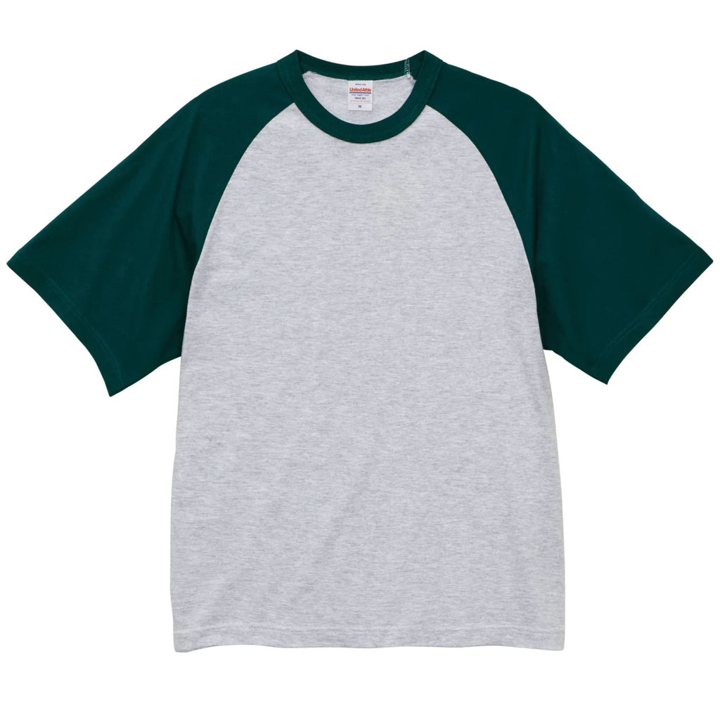 5041 5.6oz Raglan T-Shirt - Ash