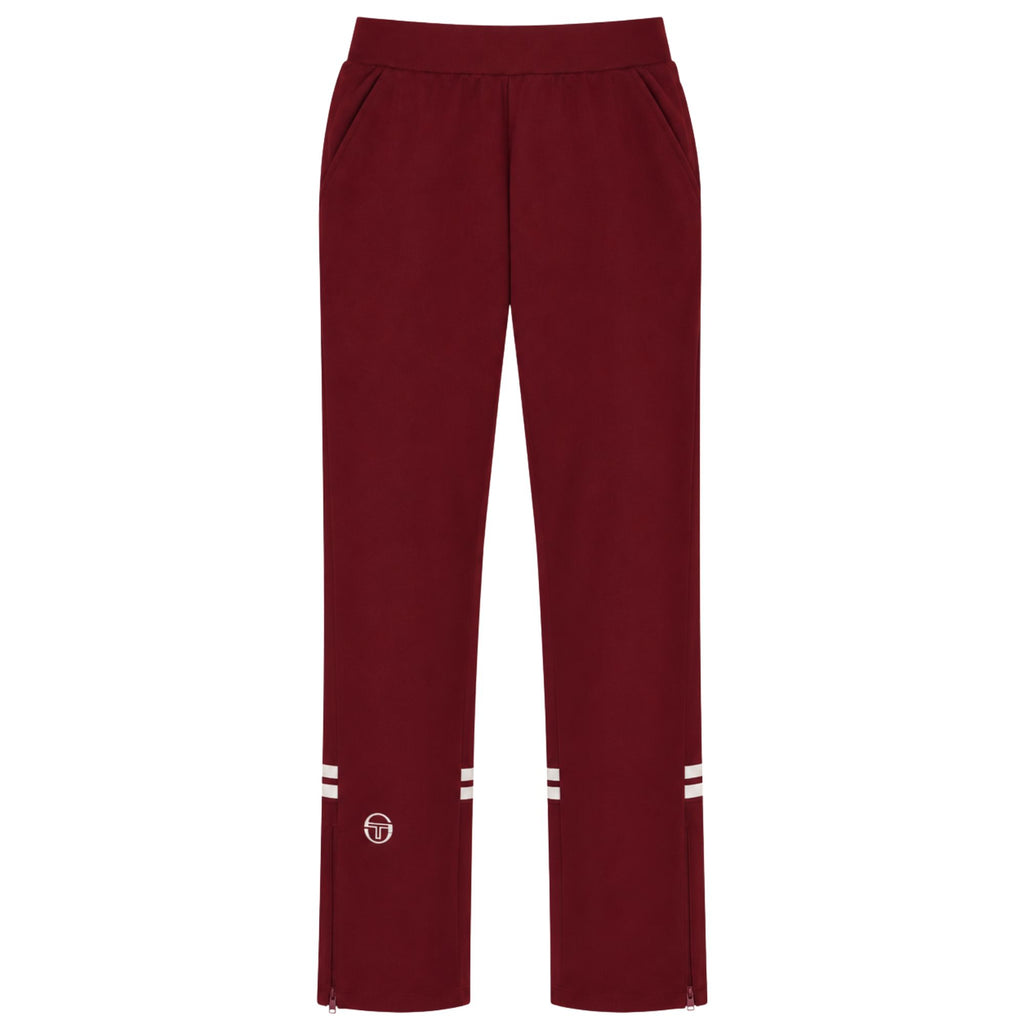 Sergio Tacchini x Stuarts Orion Track Pant - Merlot/Buttercream
