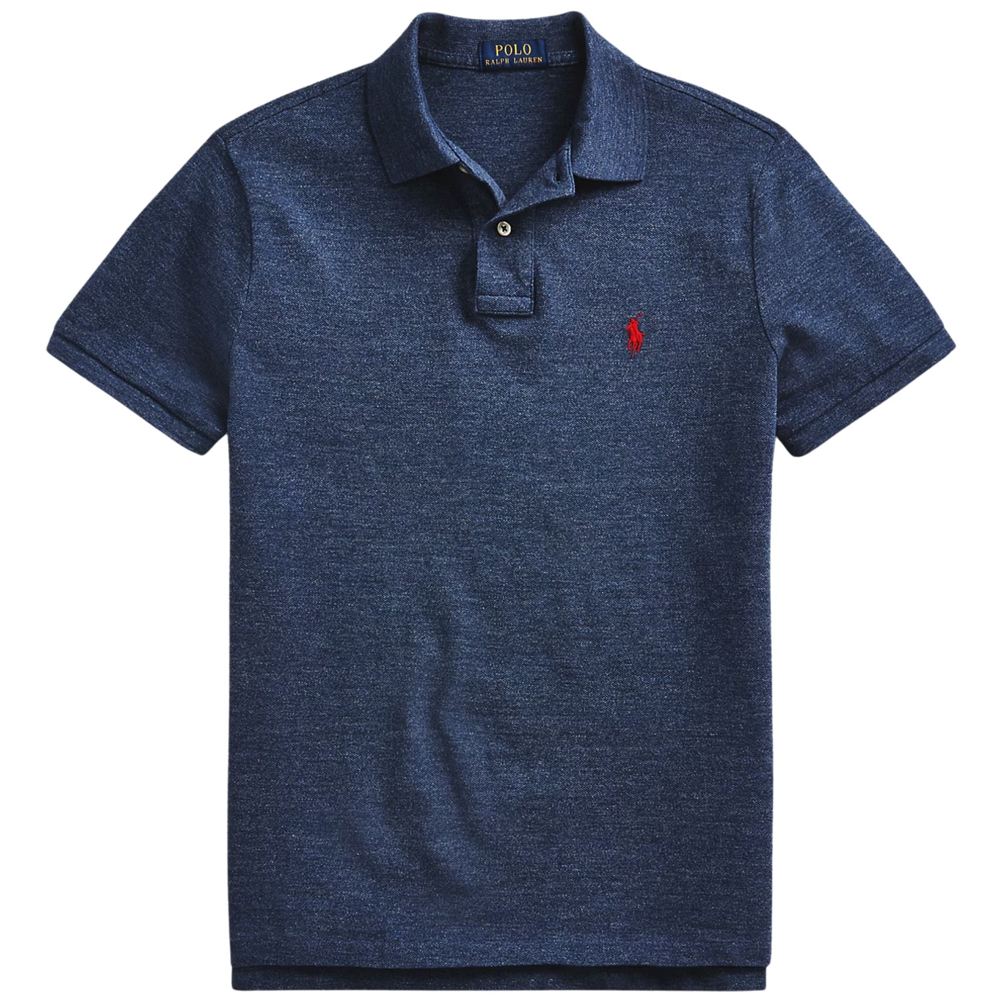 Polo Ralph Lauren The Iconic Custom Slim Fit Mesh Polo - Classic Royal Heather