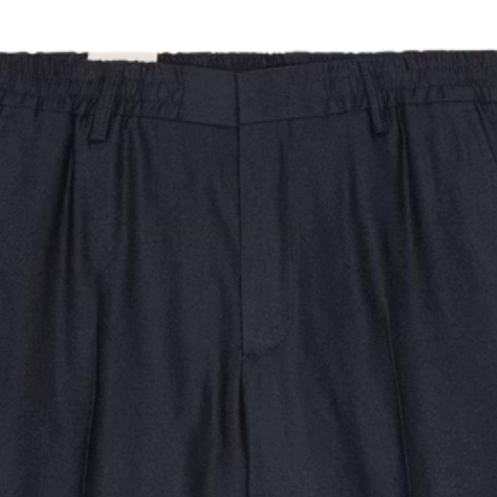 NN07 Billie Linen Blend Shorts - Navy