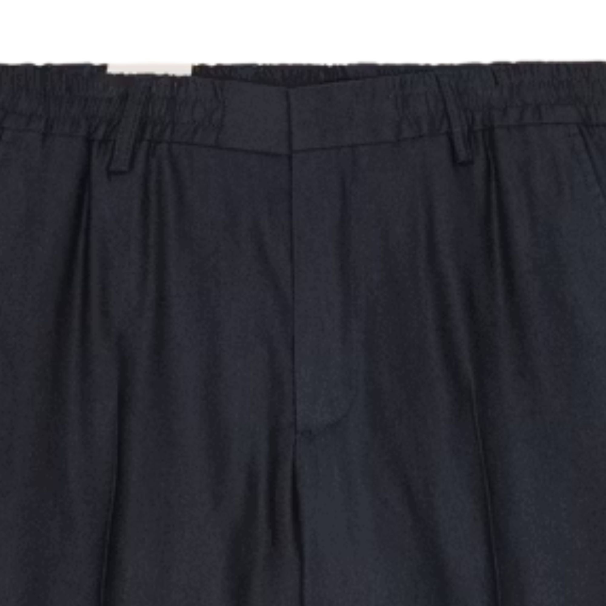 Billie Linen Blend Shorts - Navy