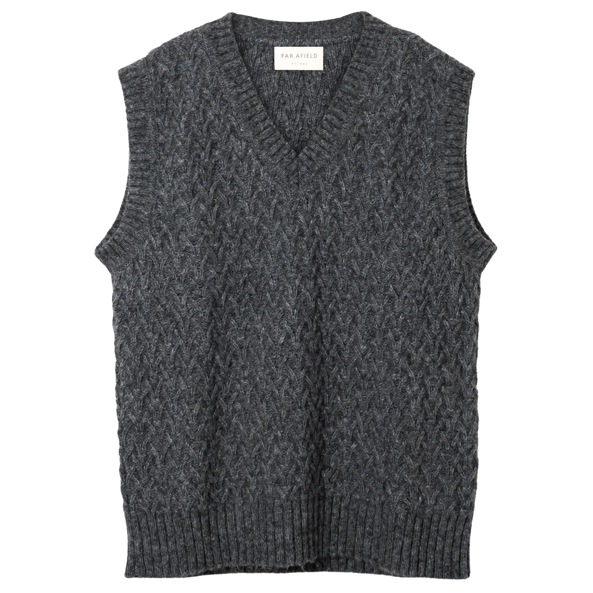 Far Afield Pinto Vest - Grey AF089-GRY – Stuarts London