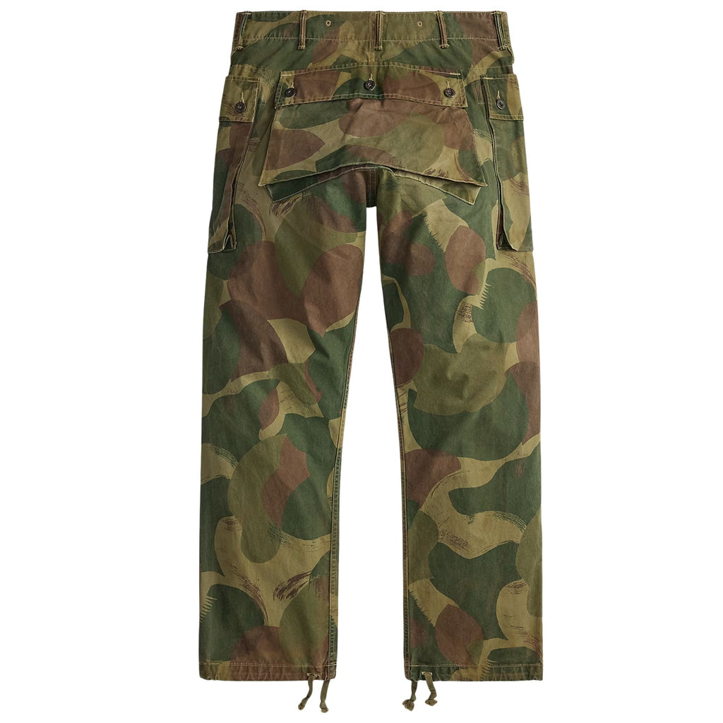 RRL by Ralph Lauren Camo Poplin Cargo Field Trouser - Camo