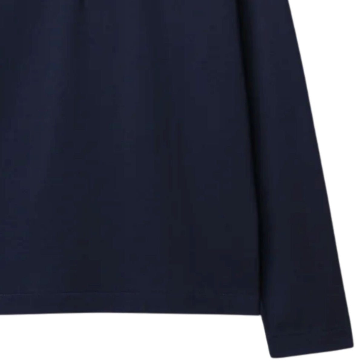 Merz b Schwanen 2MPOLO01LS Mid-Century Machine Refined Fit Polo Longsleeve - Ink Blue