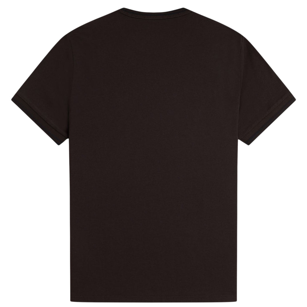 Fred Perry Twin Tipped T-Shirt - Rich Brown