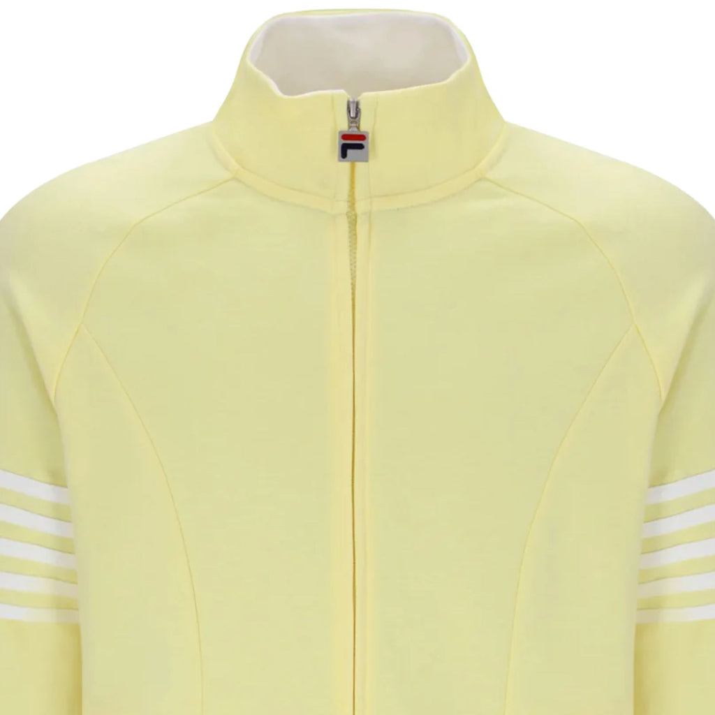 Fila Vintage Patrice Cut And Sew Jacket - Double Cream