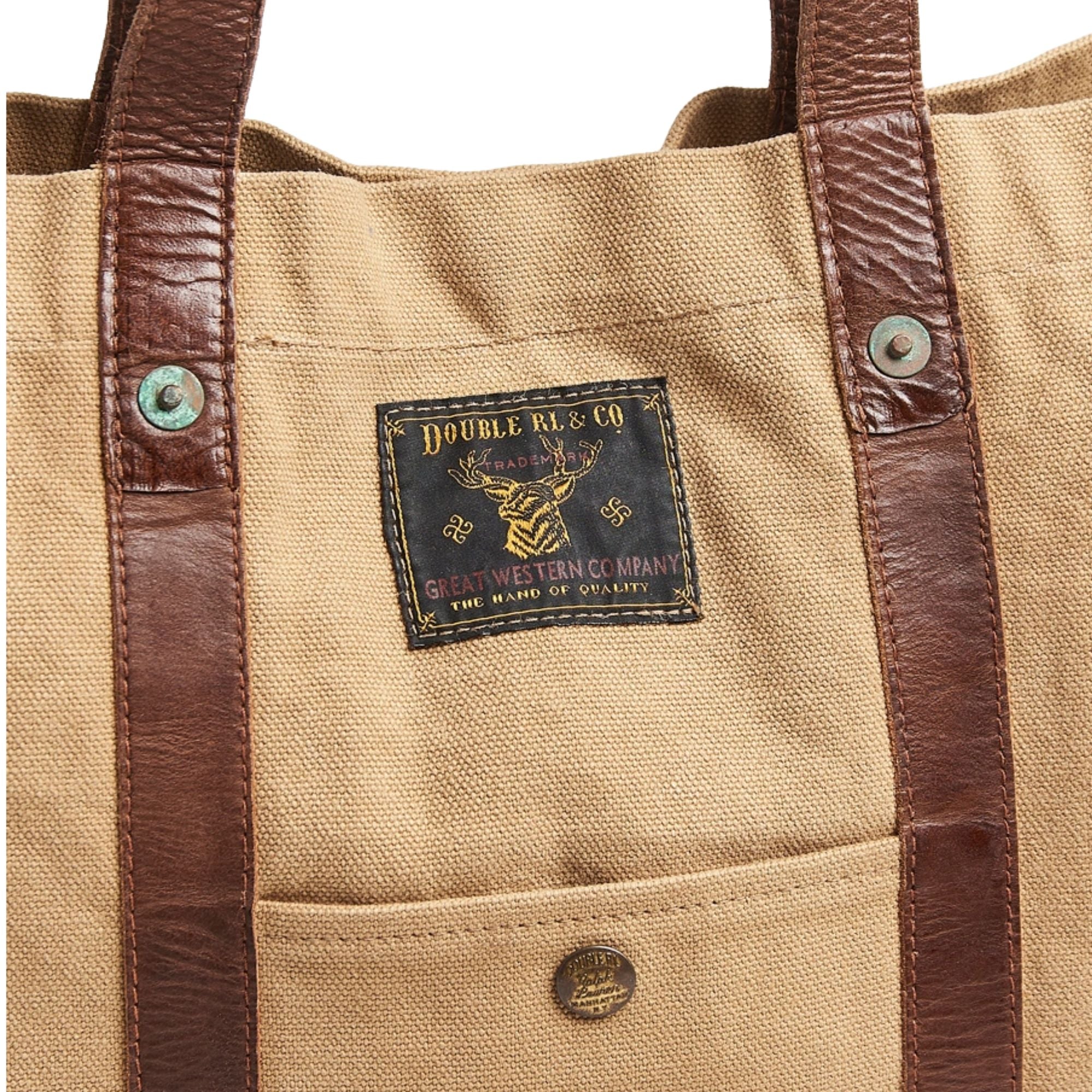 RRL by Ralph Lauren Harley Tote - Khaki Brown