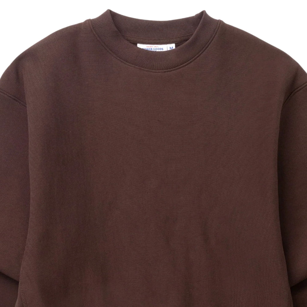 Power Goods Super Weight Crewneck - Coffee