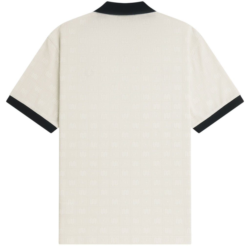 Fred Perry x Meyba Printed Polo Shirt - Ecru