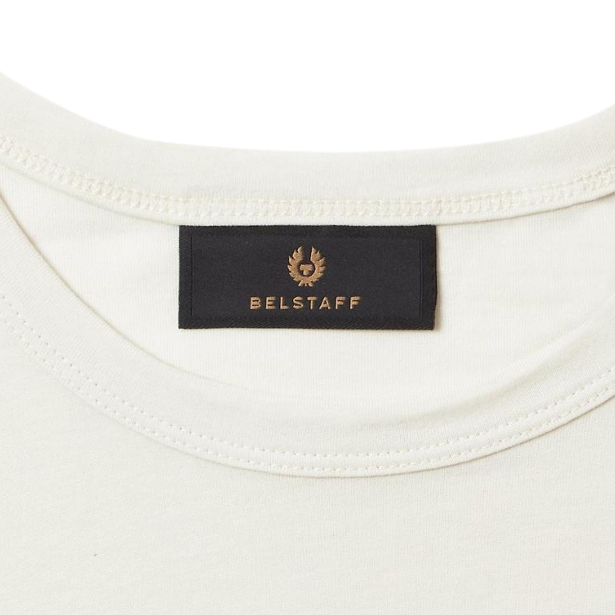 Belstaff Logo T-Shirt - Silver Birch