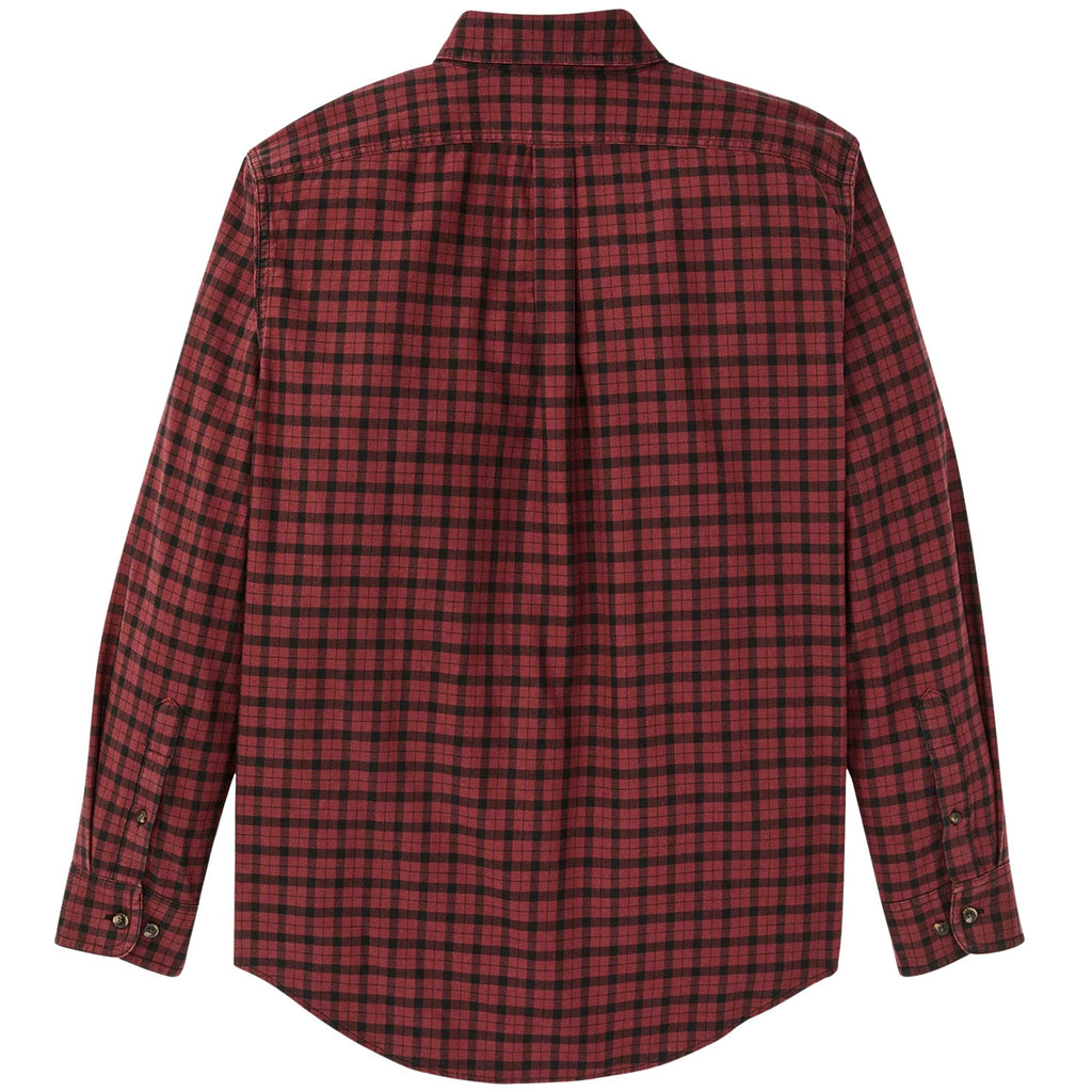 Filson Alaskan Guide Shirt - Port/Black Plaid