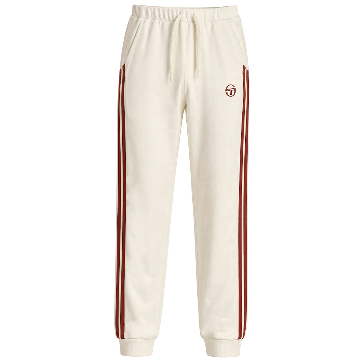 Sergio Tacchini x Stuarts x Stuarts Damarindo Track Pants - Buttercream/Merlot