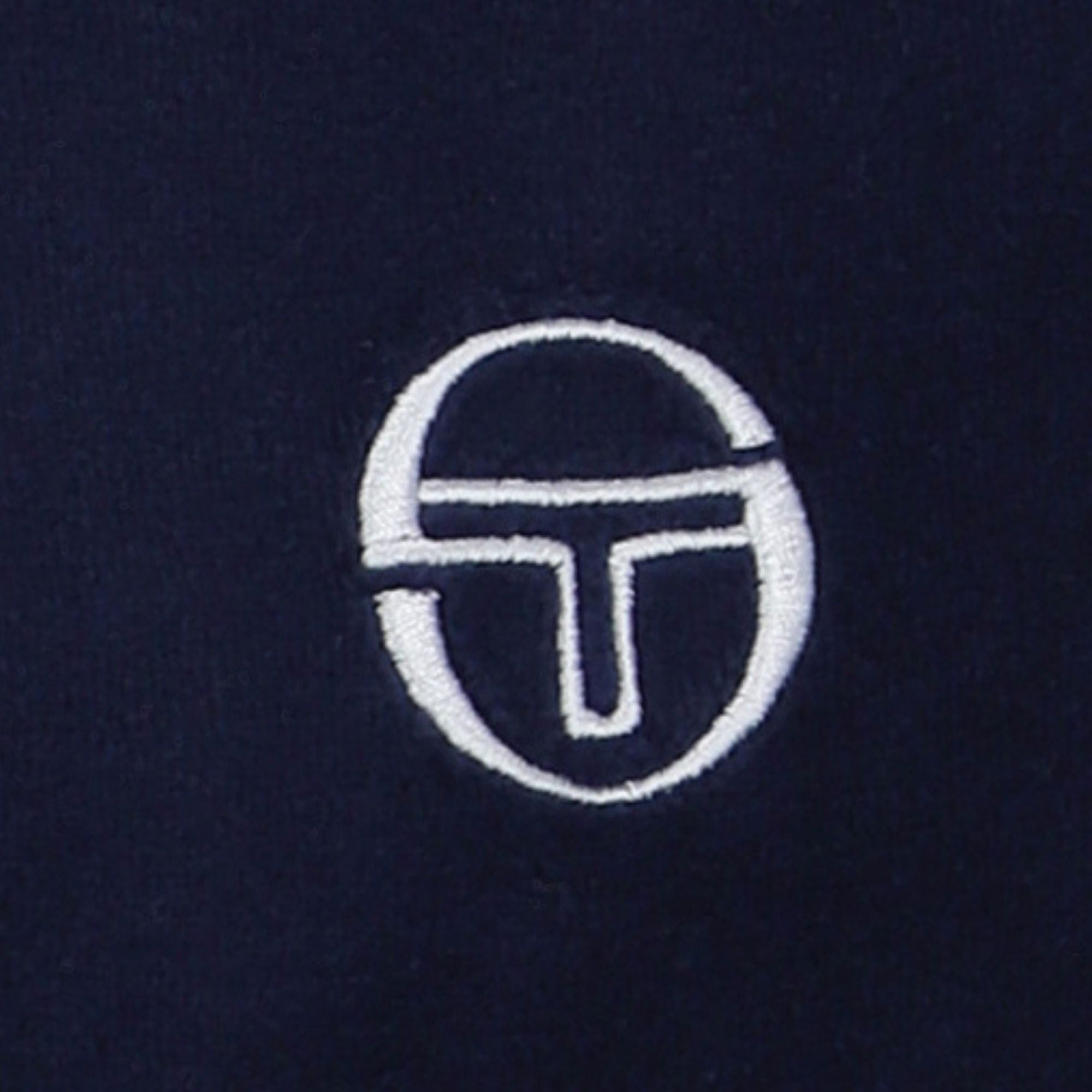 Tasso Velour Track Top - Maritime Blue