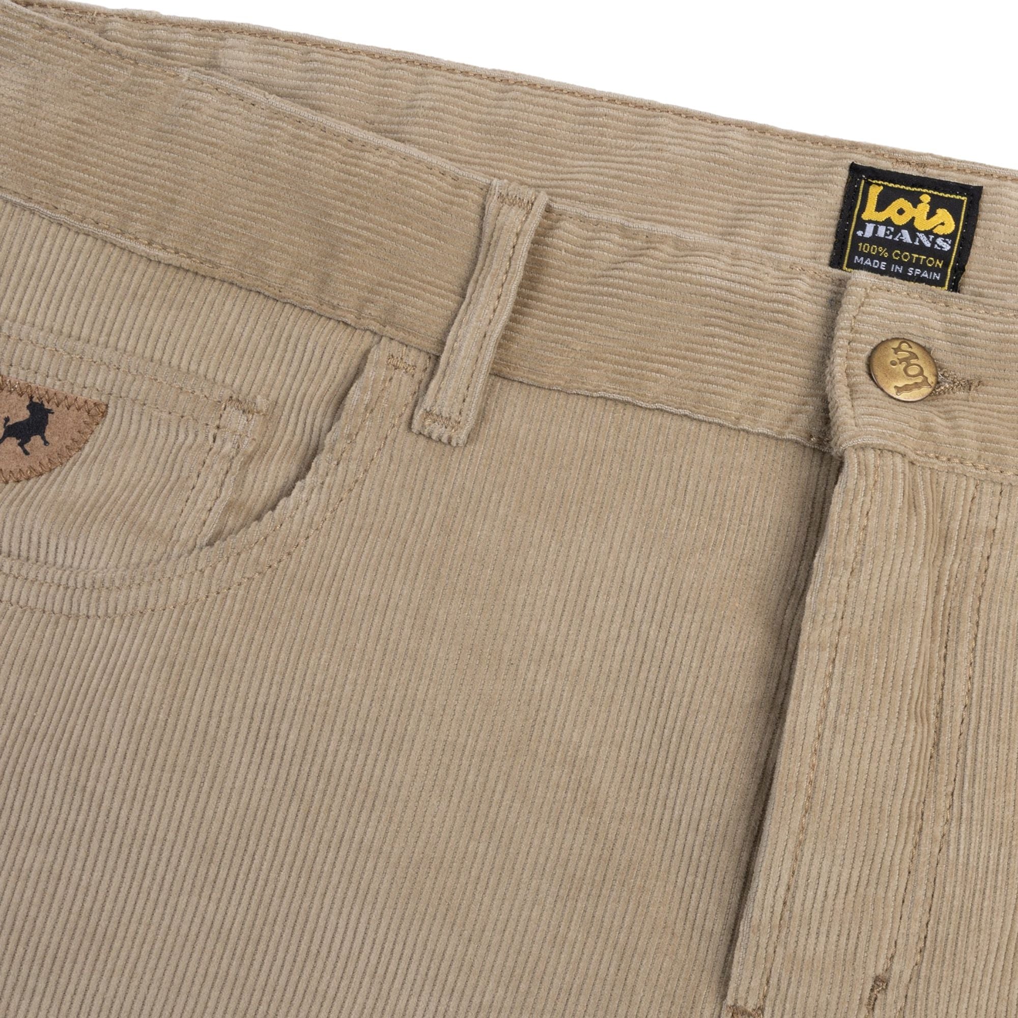 Lois Jeans Montana Vintage Corduroy Pant - Cornstalk