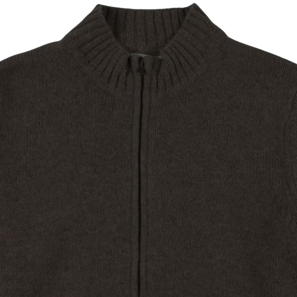 Pittari Fell Zip Cardigan - Cocoa