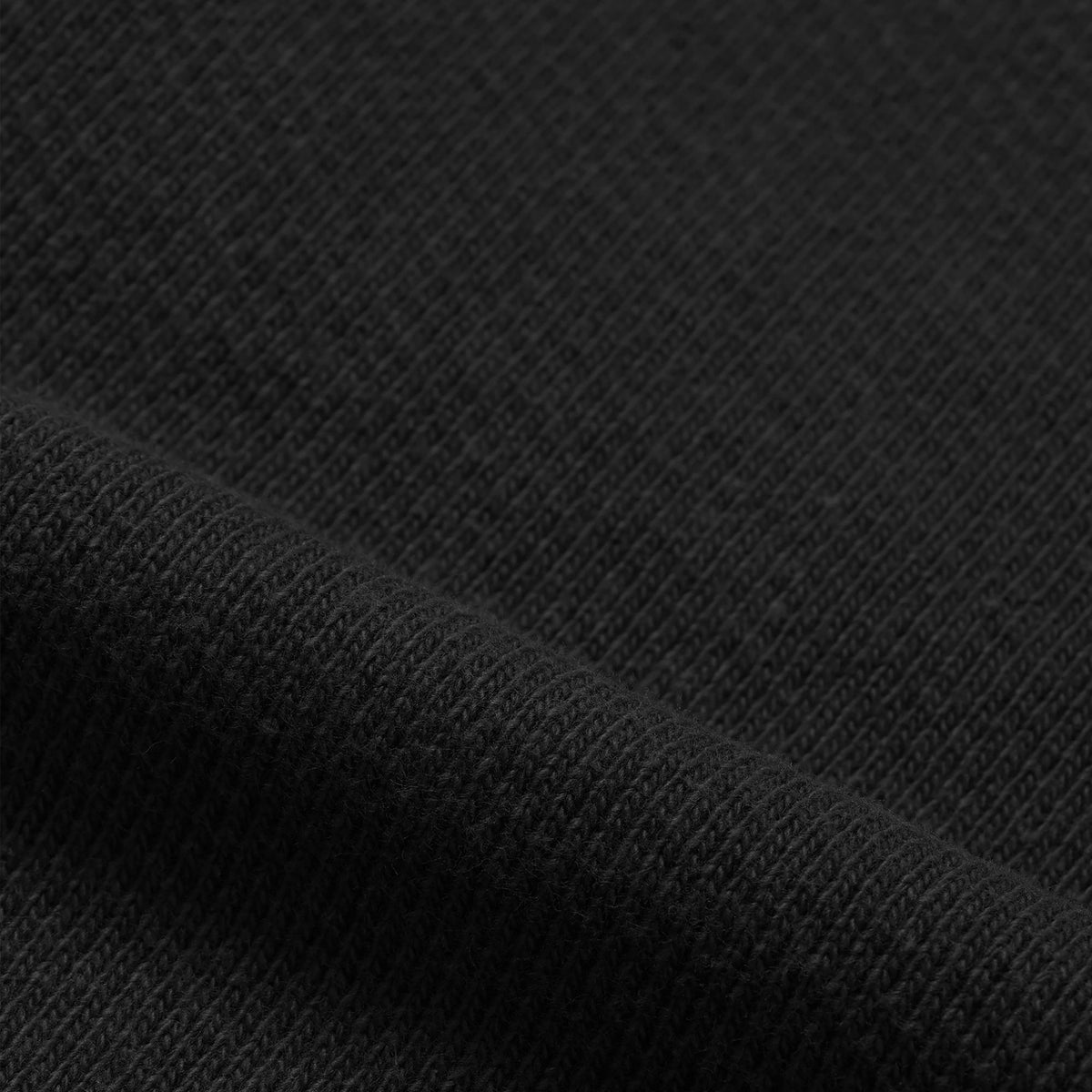 Wonder Looper Double Heavyweight French Terry Pullover Crewneck - Sumi Black