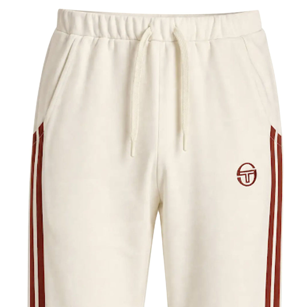 Sergio Tacchini x Stuarts x Stuarts Damarindo Track Pants - Buttercream/Merlot