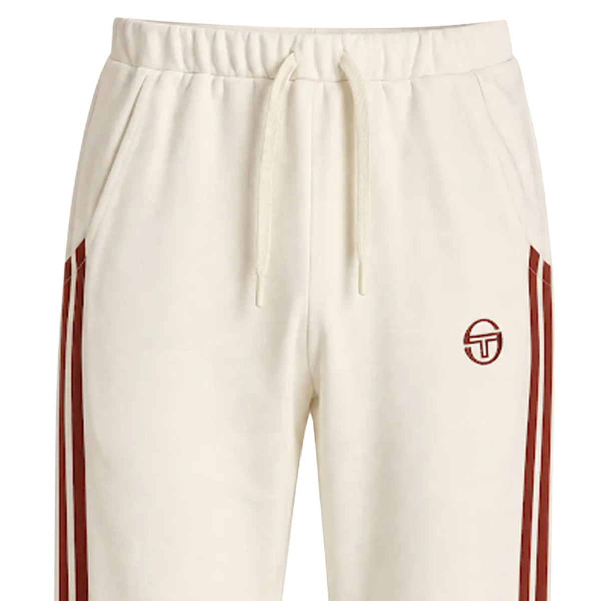Sergio Tacchini x Stuarts x Stuarts Damarindo Track Pants - Buttercream/Merlot