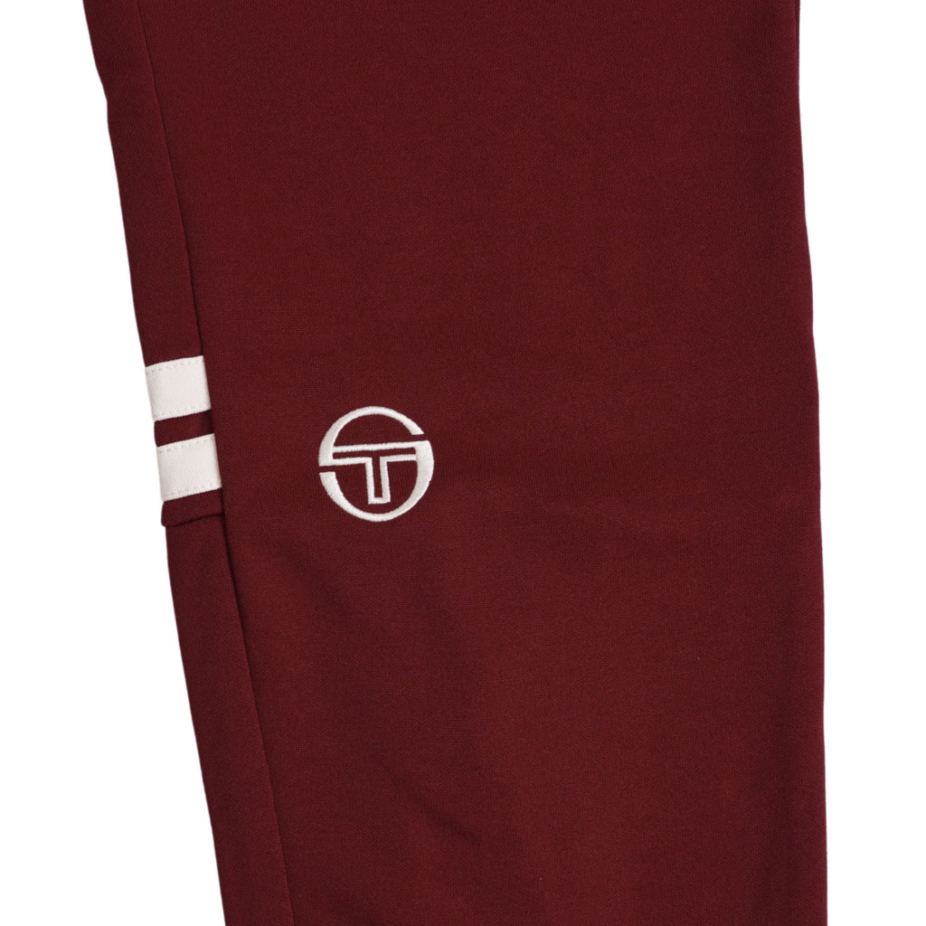 Sergio Tacchini x Stuarts Orion Track Pant - Merlot/Buttercream