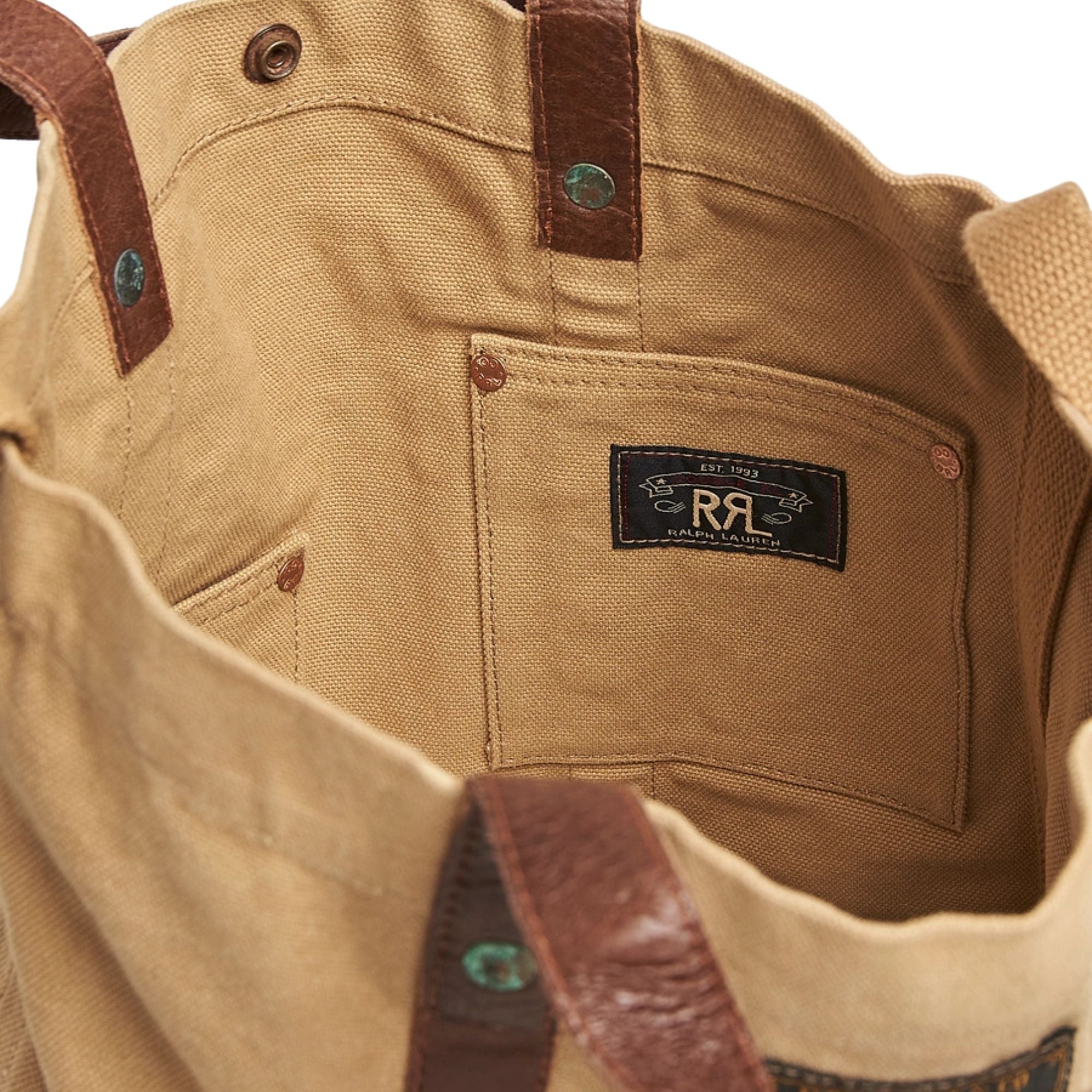 RRL by Ralph Lauren Harley Tote - Khaki Brown
