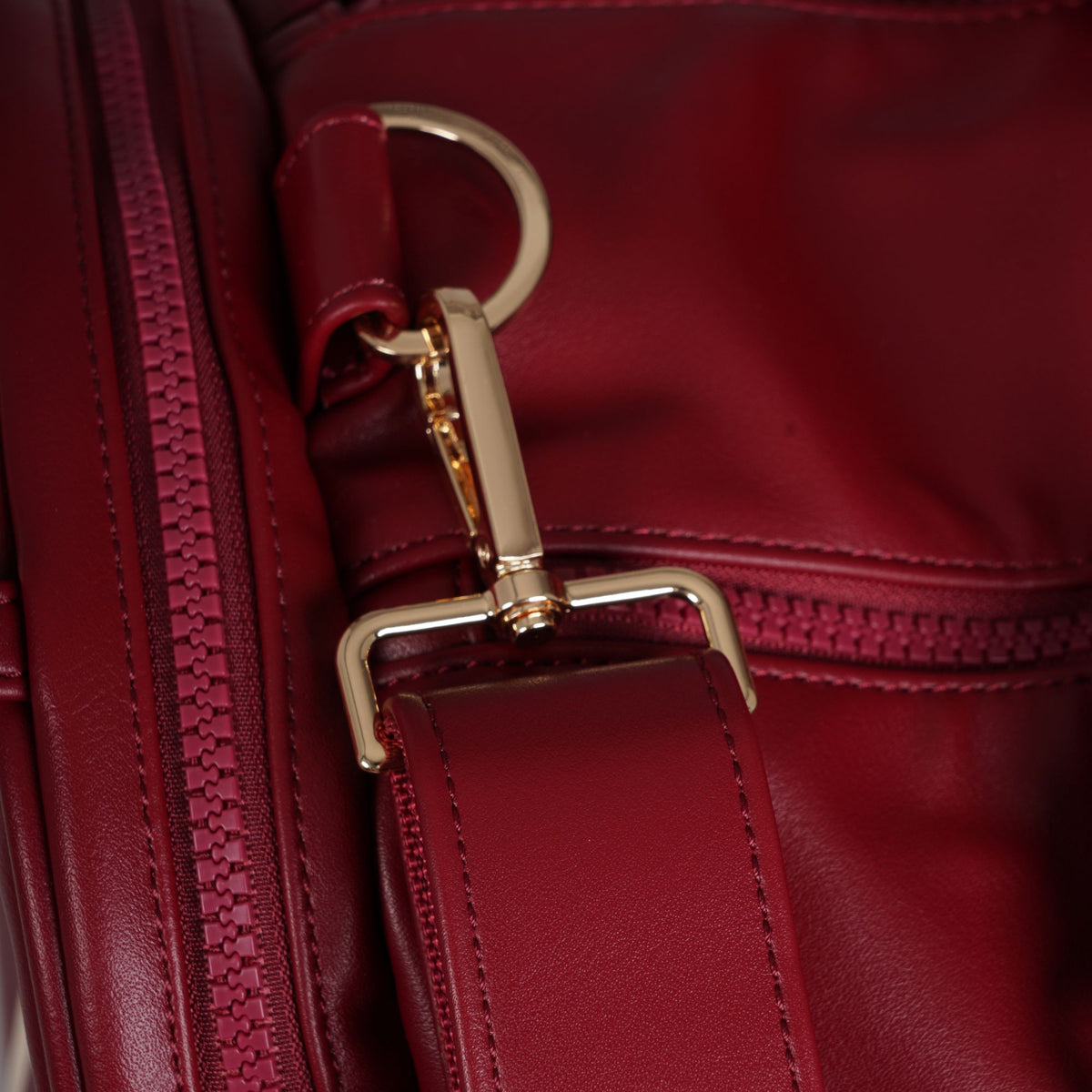 Sergio Tacchini x Stuarts x Stuarts Jorno Gym Holdall - Merlot/Buttercream