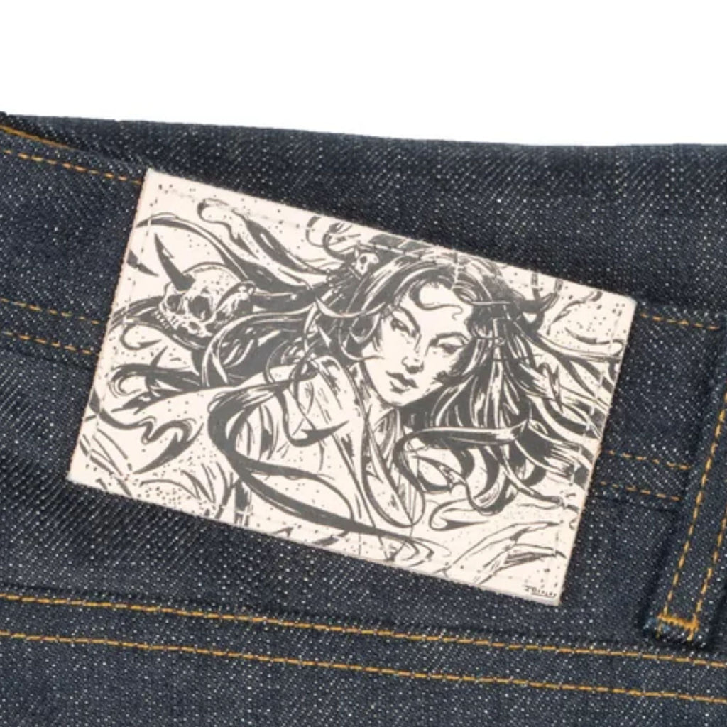 Naked and Famous Denim Weird Guy Harionago Selvedge - Indigo