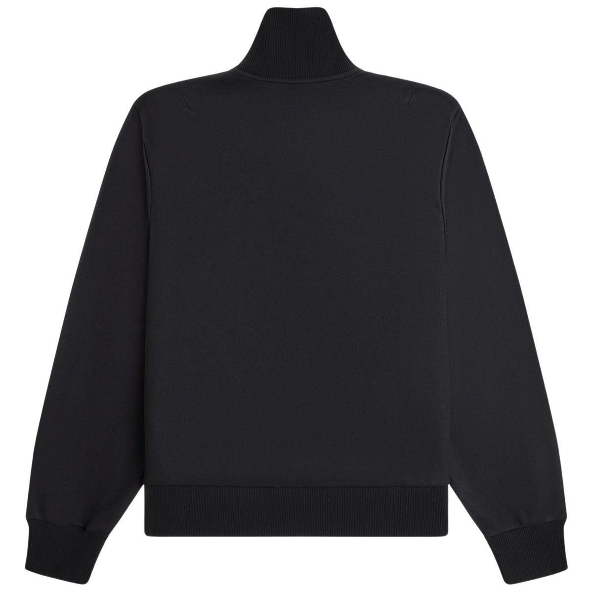 Fred Perry Leather Patch Track Jacket - Black