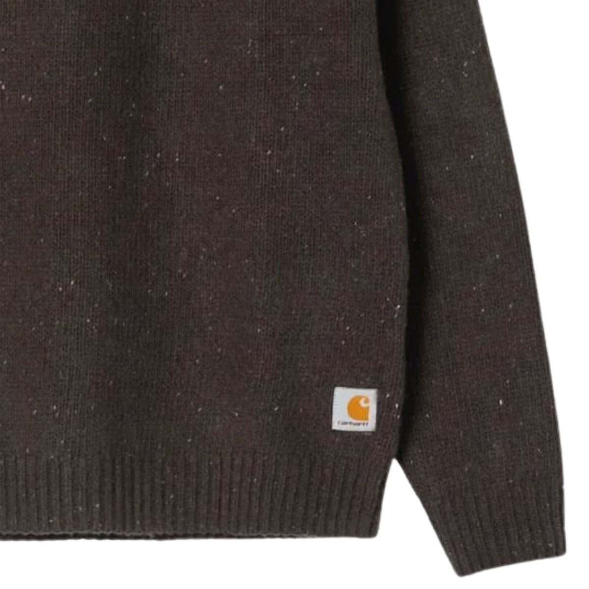 Carhartt WIP Anglistic Sweater - Speckled Tobacco