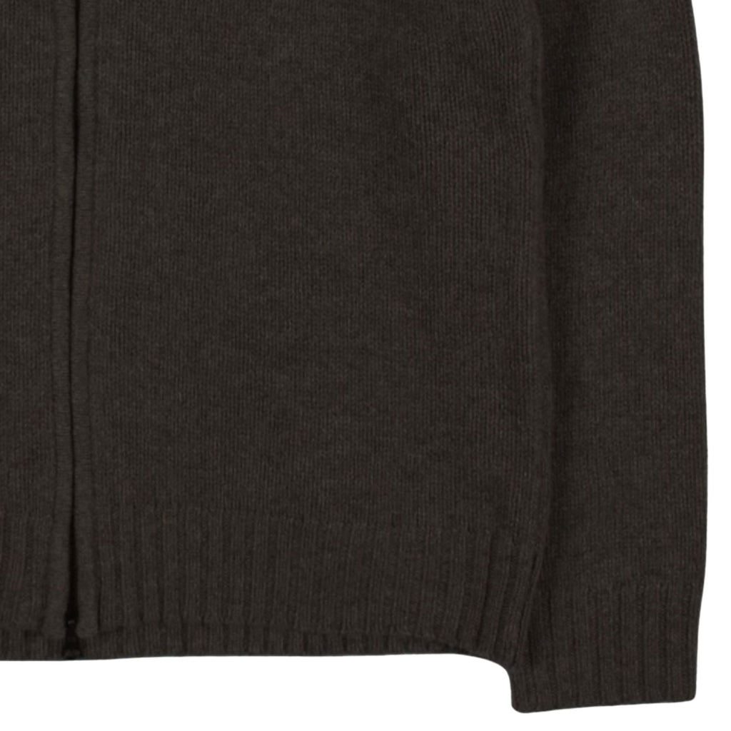 Pittari Fell Zip Cardigan - Cocoa
