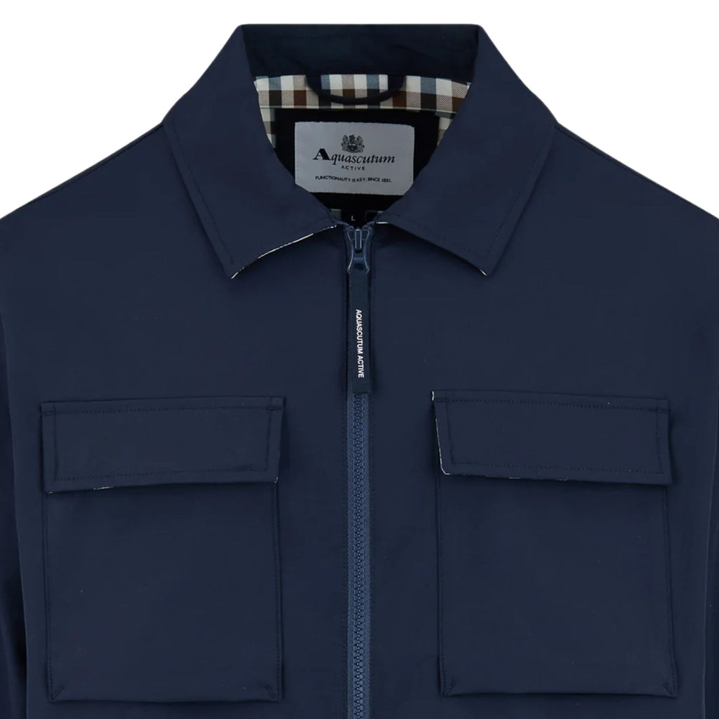 Aquascutum Shell SP Overshirt - Navy