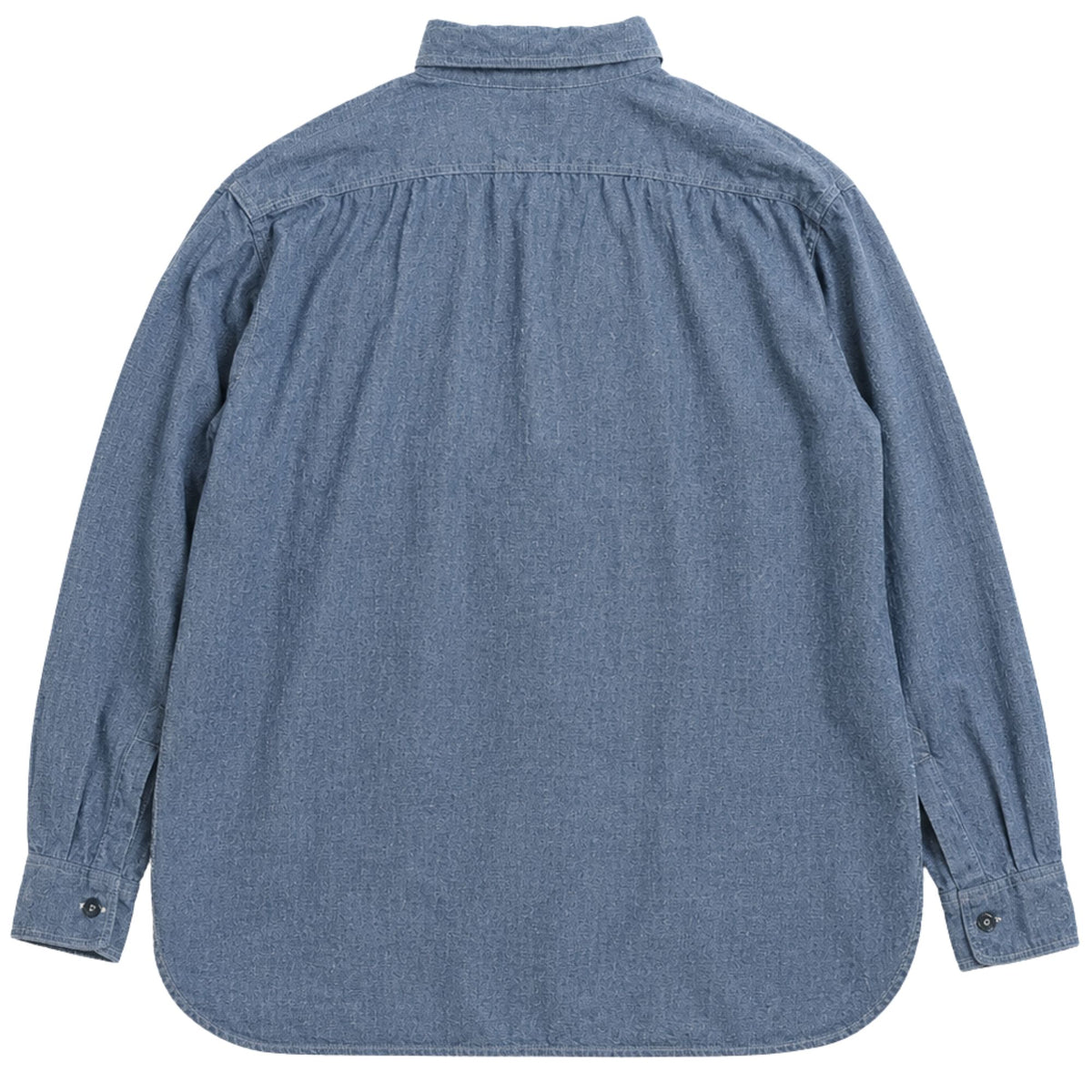 OrSlow Relax Fit Chambray Work Shirt - Denim