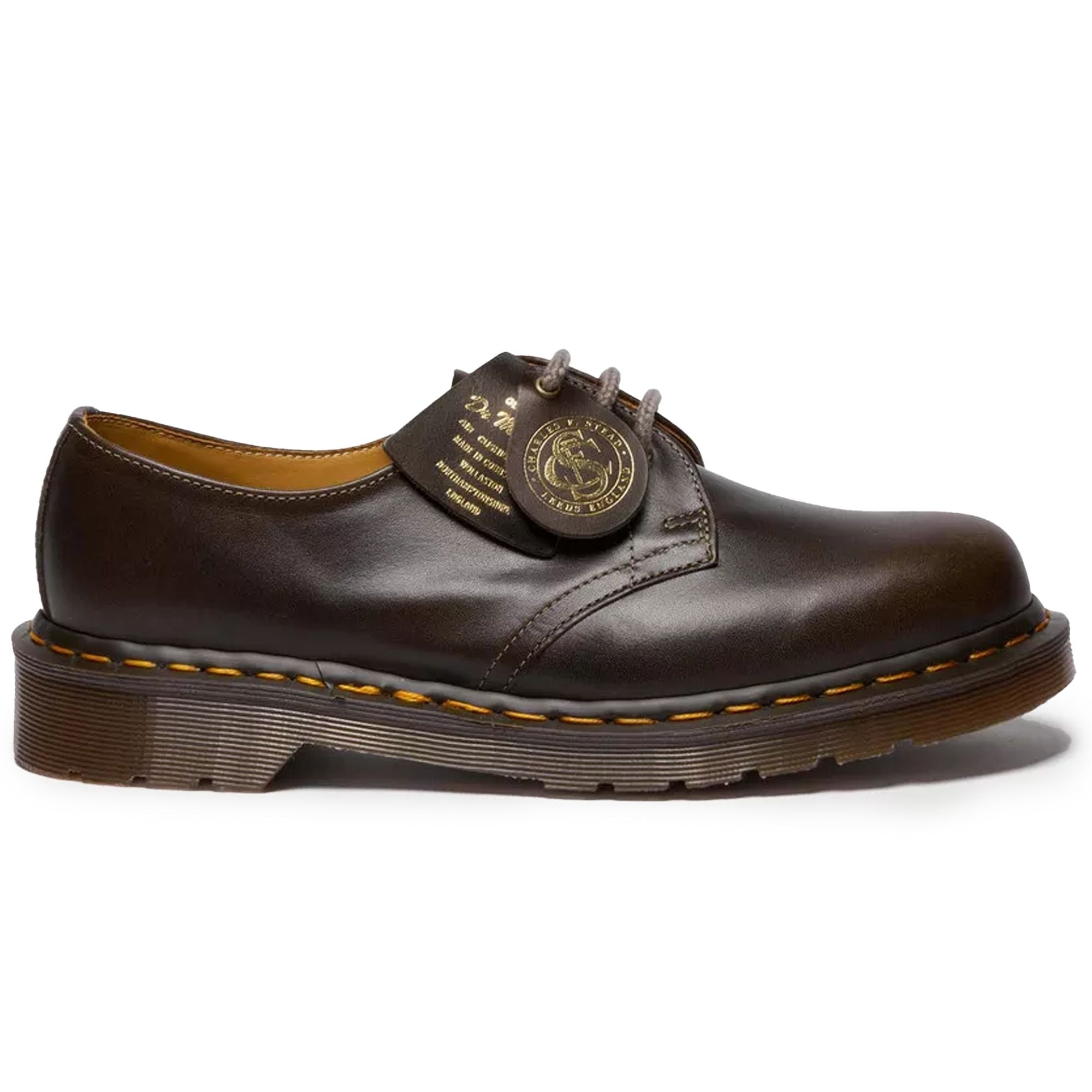 Dr. Martens Made In England 1461 Classic Calf Leather Shoes