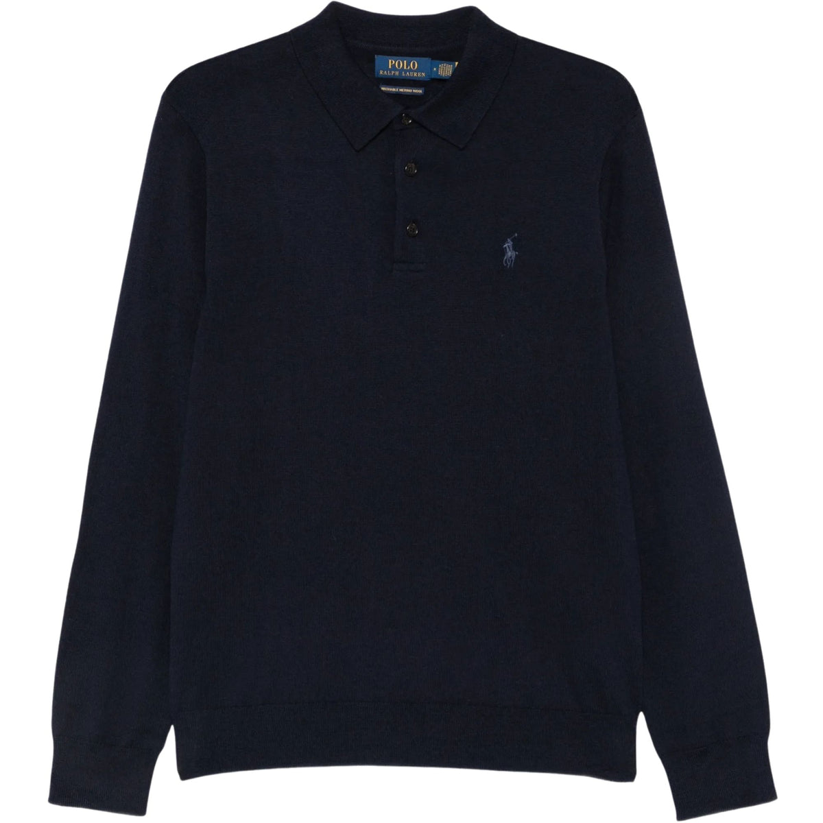 Polo Ralph Lauren Knitted Polo Shirt - Navy