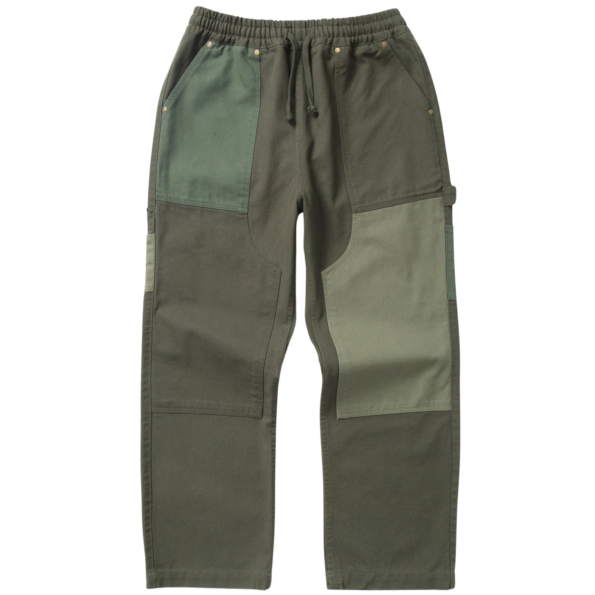 Service Works Patchwork Utility Chef Pants - Green