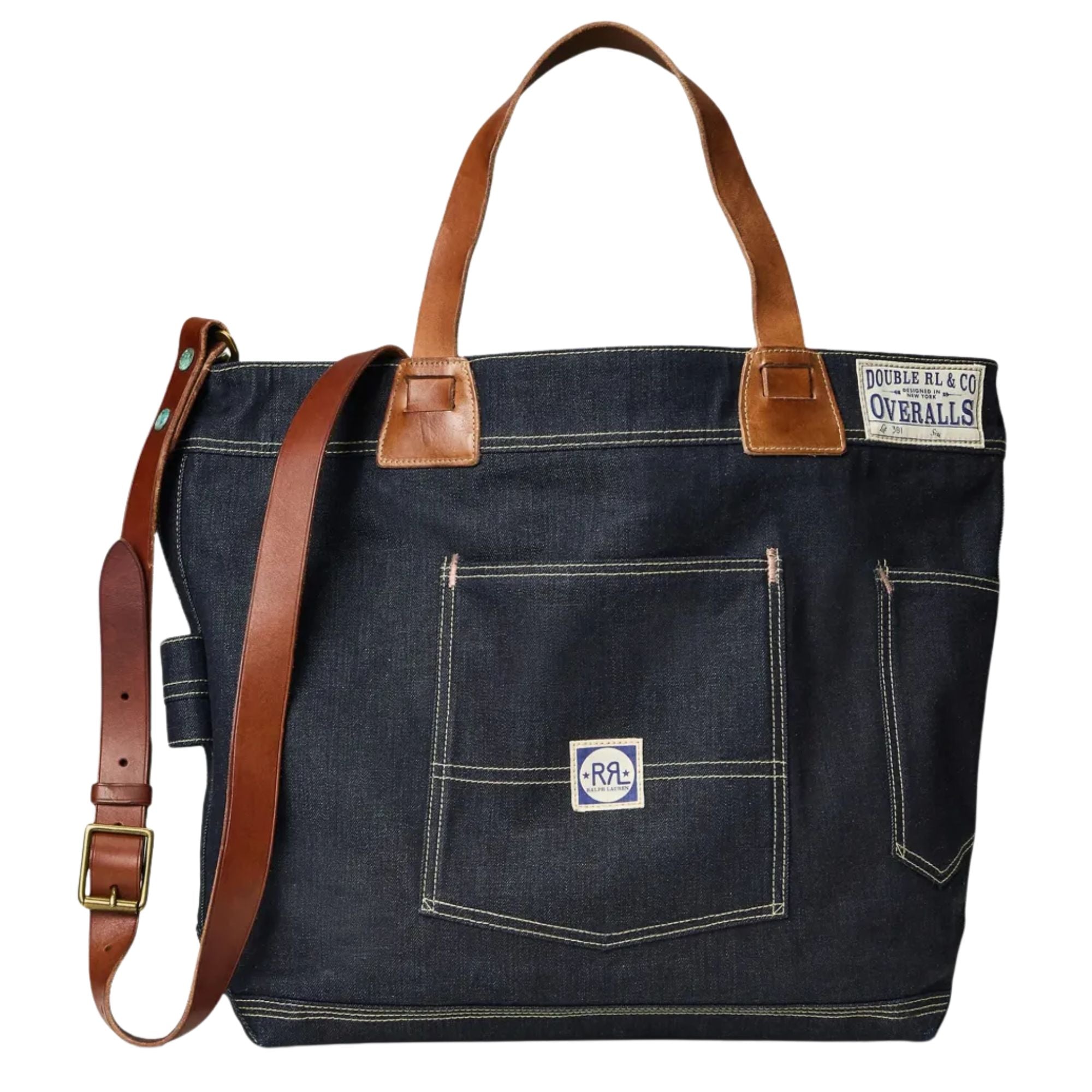 Leroy Denim Tote Bag - Indigo