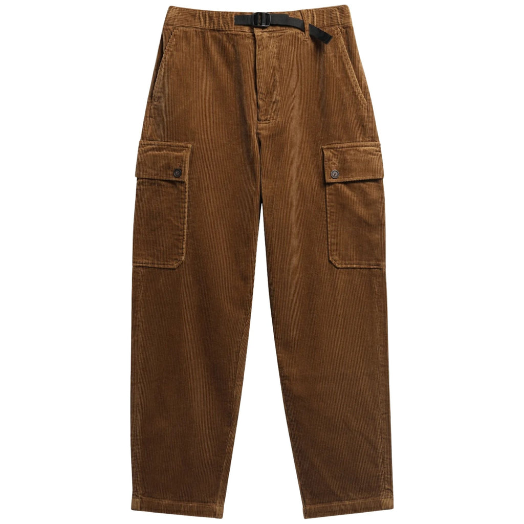 Barbour Leonard Oversized Cord Cargo Trousers - Sepia