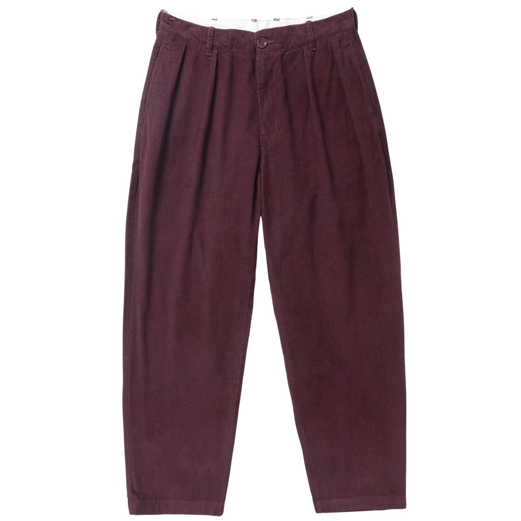 Service Works Fine Cord Part Timer Pant - Burgundy
