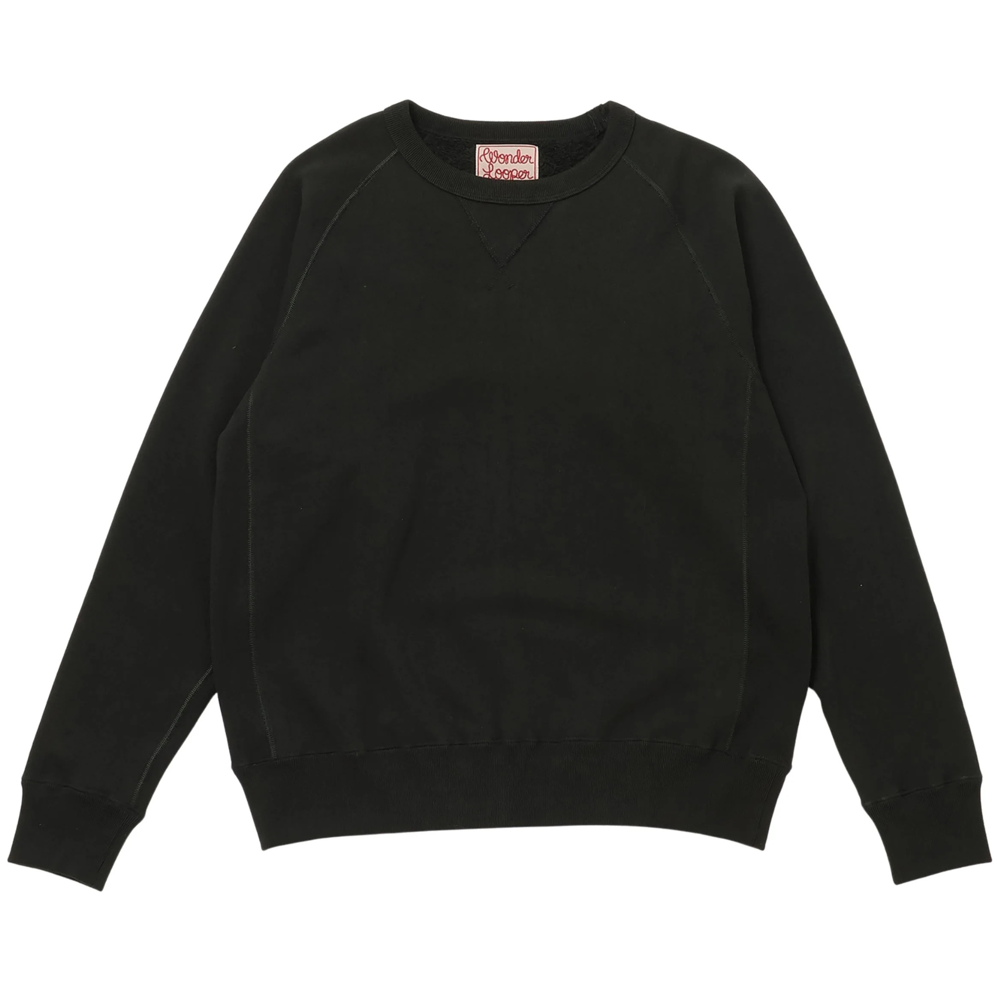 Pullover Crewneck Super Looper French Terry - Sumi Black