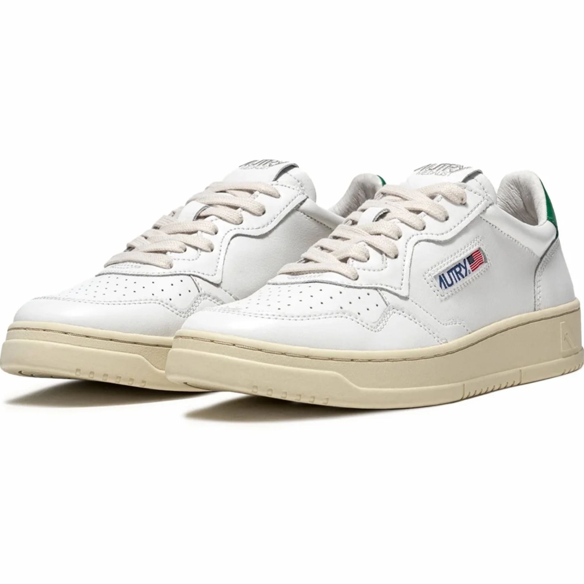 Autry Women's Medalist Low - White/Green