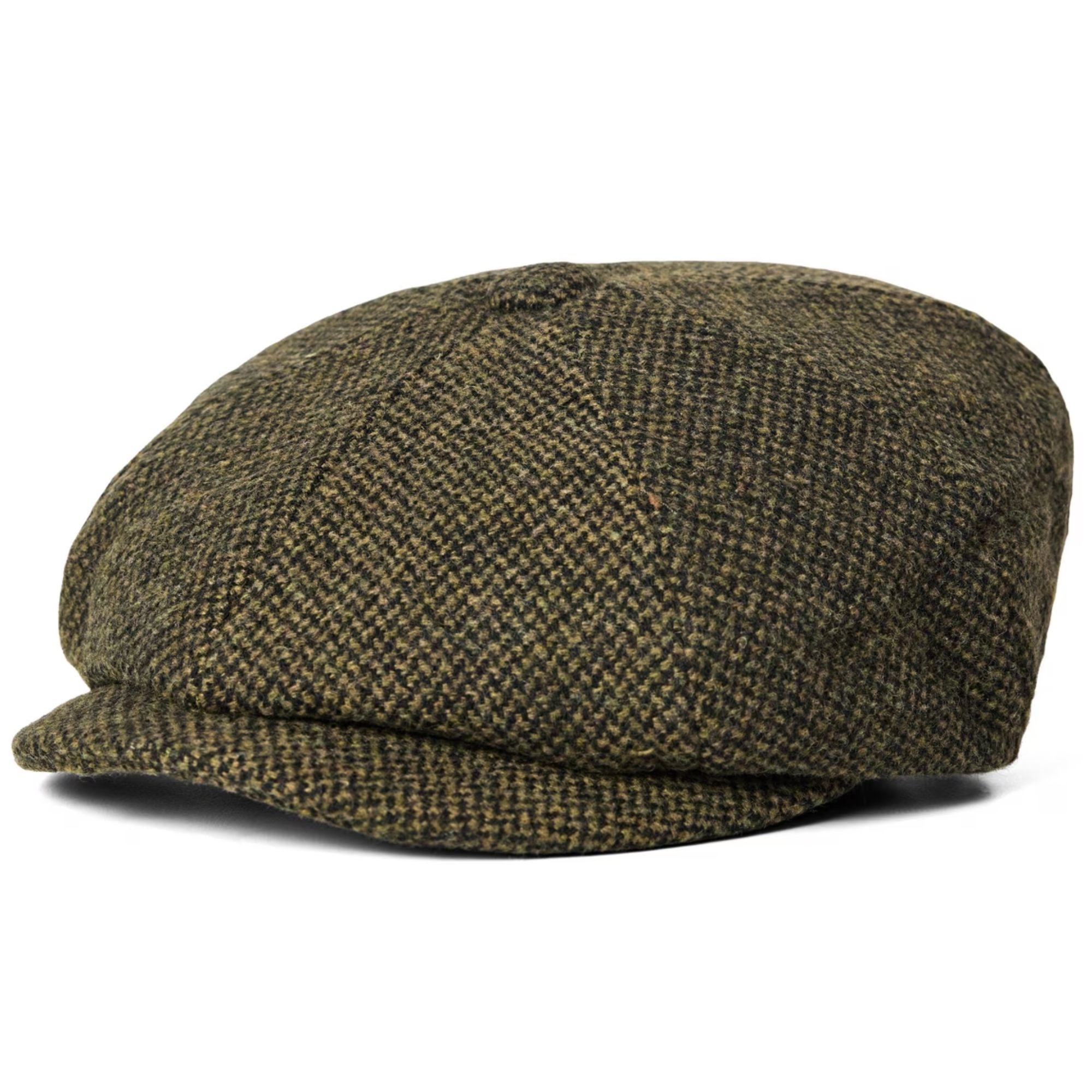 Barbour Winston Baker Boy Cap - Olive